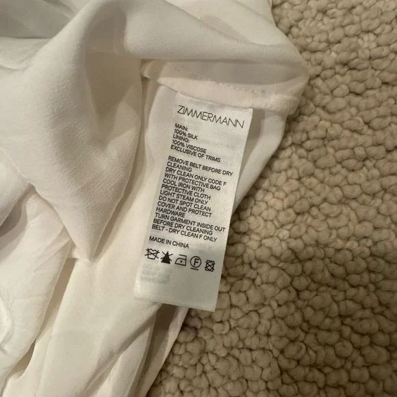 Zimmermann Floral Halter Mini Dress Tiered Ruffle Hem Size - Picture 8 of 9